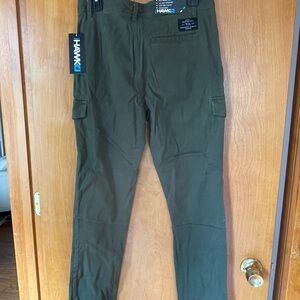 NWT: Tony Hawk Men's Dark Green Cargo Pants